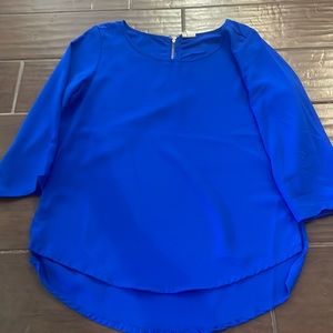 Blue blouse